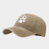 Gorra de Béisbol Suave con Transferencia de Calor de Pata de Perro Corazón Nuevo Transfronterizo 2025 para Hombres y Mujeres Sombrero de Protección Solar para Ocio al Aire Libre