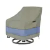 Venta Caliente Transfronteriza Funda para Silla Giratoria de Exterior Impermeable a Prueba de Polvo Protección Solar Funda para Silla Columpio de Césped y Patio Funda Protectora para Muebles
