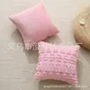 Funda de Cojín Decorativa de Conejito Blanco Pequeño para Pascua de Primavera Fuente Transfronteriza Funda de Cojín para Respaldo de Sofá Decoración Festiva para el Hogar