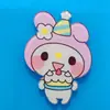 Broche de Acrílico Estrellas Gemelas Harajuku Insignia de Dibujos Animados Accesorios para Bolsos Estilo Carcasa de Teléfono DIY Lazo