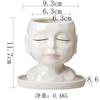 Atacado jardinagem comércio eletrônico transfronteiriço Amazon personagem de desenho animado vaso de flores carnudo cerâmica pintado à mão criativo desktop flor utensílios
