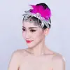 Flor de Cabeza de Xishuangbanna Nuevo Estilo Étnico Performance Étnico Venta al por Mayor Escenario de Danza Clásica Performance de Baile Mujeres Modernas