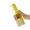 Olla de aceite de apertura y cierre automático de diseño propio, botella de aceite de vidrio, cocina, botella de condimento de grado alimenticio, olla de aceite por gravedad sin colgar