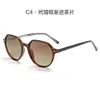Nuevas Gafas de Sol Polarizadas para Hombre, Gafas de Sol Retro para Mujer, Templo con Inserto Cp de Gama Alta, Gafas de Conducir de Moda Europeas y Americanas