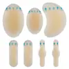 Parche Transparente Invisible Anti-Desgaste, Parche Engrosado para Dedo del Pie, Almohadilla de Coloide para Amolado del Antepié, Parche para Talón, Parche de Gel, Parche Impermeable para Ampollas y Dolor