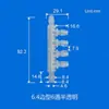Conectores cónicos de plástico, conectores de cuatro vías/cinco vías/seis vías/diez vías de diámetro igual y diámetro variable, divisores de flujo de agua