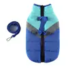 Roupa de Pet Transfronteiriça Inverno Cão Médio e Grande Golden Retriever Tira Refletora de Inverno Cão Duas Pernas para Baixo Casaco de Algodão para Animal de Estimação