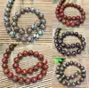Venta al por mayor directa de fábrica Xizang cuentas de ágata de 12 mm collar pulsera de cuentas Bodhi DIY con accesorios de cuentas