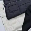 Chamarra ligera de plumón Mengjia con cordón y patchwork de punto, chamarra de plumón para mujer, prenda exterior, top, ropa para mujer
