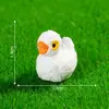 Nuevo producto transfronterizo: Decoraciones de Halloween en miniatura creativas, que incluyen fantasmas, diablos y patitos amarillos, accesorios DIY y figuras en miniatura.