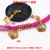 Peruca Rastafári Anel Decorativo para Cabelo Ornamento de Cabelo Acessório de Cabelo Liga Coroa de Coração Pequeno Pingente Ornamento Pendente Acessório de Cabelo