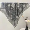 Novedades en Stock: Pañuelo Cuadrado de Algodón de Seda Estampado de 70 cm con Patrón Floral Francés Vintage, Chal Pequeño Delgado, Disponible al por Mayor