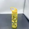 Venda por atacado de fábrica Copo esportivo desenho animado copo infantil com canudo grande capacidade chaleira esportiva alça conveniente Copo