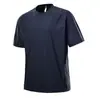 Camiseta de manga corta para hombre y mujer, fresca, transpirable, de secado rápido, con protección solar para exteriores, nuevo top deportivo fino de verano, holgado, de media manga