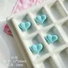 Corazón Gordo Acrílico Agujero Recto Dopamina Cuentas Hechas a Mano Material para Cadena de Teléfono Móvil Pulsera Accesorios de Joyería DIY