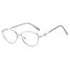 Nuevas Gafas de Lectura Ojo de Gato con Hilo Dorado Ovaladas Alta Definición Anti-Luz Azul Suaves y Elegantes para Rostro Desnudo