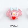 Arte de Uñas Creativo Dibujos Animados Kuromi Cinnamoroll Accesorios Pedrería para Uñas Decoración Uñas Portátiles Materiales para Uñas Venta al por Mayor Colores Iridiscentes