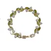 Nuevo Diseño de Nicho con Estilo Versátil, Brillantes de Pedrería Dulces de Verano, Exquisito Lujo Ligero, Sensación de Alta Gama, Pulsera de Pedrería Brillante Colorida y Elegante