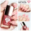 Esmalte de Uñas Base Agua Peel-Off Sin Horno Secado Rápido Desprendible Caja de Colores Set de Esmalte de Uñas Base Agua