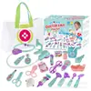 Brinquedo de Casa de Brincar de Simulação Infantil Simulação Pequeno Doutor Menino Menina Role Play Estetoscópio Caixa de Remédios Conjunto de Brinquedos