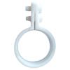 Hebilla de PTFE Pinza de Plástico de PTFE para Tubería Resistente a Altas Temperaturas y a la Corrosión Teflon PTFE Piezas de Forma Especial
