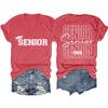 Amazon Versátil Ebay Europeu e Americano Popular Sênior 2026 Camiseta Feminina Manga Curta Decote V Camada Base Comércio Exterior