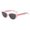 Gafas de Sol Triangulares Estilo Ojo de Gato Retro para Niños, Gafas de Sol de Moda y de Alta Gama para Niñas para Jugar en la Playa y Protegerse del Sol