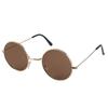 Gafas de sol metálicas redondas transfronterizas Marine gafas de sol con revestimiento colorido gafas de sol para hombres y mujeres 1177