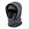 Gorro y Bufanda Integrados para Calidez al Aire Libre Gorra de Ciclismo para Hombres y Mujeres Equipo para la Cabeza para Deportes Esquí Protector de Cuello Gorro a Prueba de Viento Protección contra el Frío