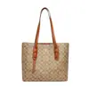 Presbicia Simple Nuevo Bolso de Hombro Diario para Viajes Mujeres Gran Capacidad Moderno Moda Versátil Práctico Bolso Tote para el Trabajo