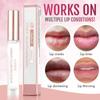 EELHOE labios voluminosos hidratantes Miel Labial anti-agrietamiento desvanece líneas de los labios humectante cuidado tierno labios de diente