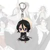 Llavero Acrílico Muerte Kurosaki Ibuki Rukia Madera Podrida Blanco Gran Blanco Glimu Ulchiola
