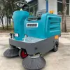 Barredora Eléctrica para Plantas Industriales, Talleres, Complejos Residenciales y Carreteras; Vehículo Multifuncional de Limpieza por Vacío y Saneamiento