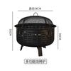 Fogão de cozimento Fiberpot Fogão de carbono Aquecimento Churrasqueira ao ar livre Fogão de carbono Assar Chá terno Fogão envolvente Assar Chá Conjunto completo doméstico interno