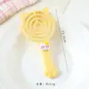 Peine de Almohadilla de Aire con Diseño Hueco de Pata de Gato de Dibujos Animados Portátil Lindo Gatito Peine con Airbag Suave Bonita Peine Masajeador para Niña