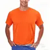 [Camiseta de Algodón Talla Europea] Camiseta Básica Lisa de Manga Corta de Algodón Puro para Hombres y Mujeres en Primavera, Otoño e Invierno Talla Europea con Ajuste Holgado Capa Base