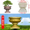 Molde Criativo para Vaso de Flores Vaso Europeu Oval Bonsai Modelo Plástico Cimento Extra Grande Ferramenta de Polimento Pequena Planta em Vaso Caseira