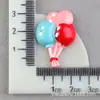 Accesorios de Resina Accesorios de Pegamento Blanco Almohadilla de Tinta Globo Aerostático DIY Globo para Mano y Pie Funda para Teléfono Móvil Tocados Accesorios para el Cabello