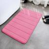 Alfombra de Piso de Terciopelo Coral Acolchada a Rayas Transfronteriza Fabricante Venta al por Mayor Alfombras de Baño Antideslizantes Entrega Inmediata Temu Amazon