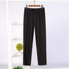 Pantalones de dormir para hombre de seda de hielo modal de verano, pantalones para casa, finos, talla extra, casual, holgados, largos, pantalones deportivos