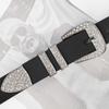 Nuevo Cinturón para Mujer con Diamantes Sexy Y2K de Aleación Cinturón de Gama Alta Femenino Negro Versátil Decorativo para Jeans