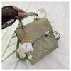 Bolso Multiusos para Mujer 2024 Primavera y Verano Nuevo Cyber Popular Combinable Bolso de Hombro Cuadrado Pequeño Multifuncional Casual para Mujer