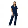 Plataforma transfronteriza exporta batas quirúrgicas, uniformes para doctor y enfermera de hospital de belleza, ropa de trabajo de dos piezas para quirófano y dentista
