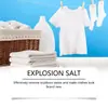 Sal para Lavandería de Oxígeno Activo Jaysuing, Limpieza de Manchas y Olores de la Ropa, Descontaminación, Fragancia Duradera, Ropa Suave y Protegida