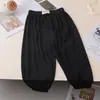 Pantalones casuales de verano para niños y niñas, elegantes y modernos, pantalones deportivos tipo jogger elásticos de seda anti-hielo para niños