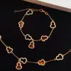 Pulsera de Calabaza de Moda Nueva de Xiaohongshu, Nuevo Estilo Chino de Lujo Ligero con un Toque de Alta Gama, Joyería Versátil Exquisita Vintage