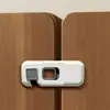 Cerradura de refrigerador infantil Dudu Bear, cerradura de seguridad, cerradura para niños, protección contra pellizcos, instalación sin perforaciones, cerradura de puerta de gabinete multifuncional