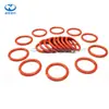 Anel de vedação de borracha de silicone transparente Junta resistente a altas temperaturas Borracha de flúor Anel de borracha vermelha O-ring à prova d'água