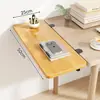 Placa de Extensão para Mesa de Computador para Uso Doméstico, Bandeja de Teclado de Extensão para Mesa de Computador Sem Furos, Apoio de Mão Dobrável, Placa de Extensão Alargada