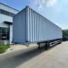 Semirreboque Lateral de Container para Exportação 13,75m Lona Impermeável Cortina Lateral Caixa de Container Transporte Semirreboque